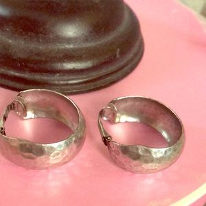 Silver Hoop Earrings